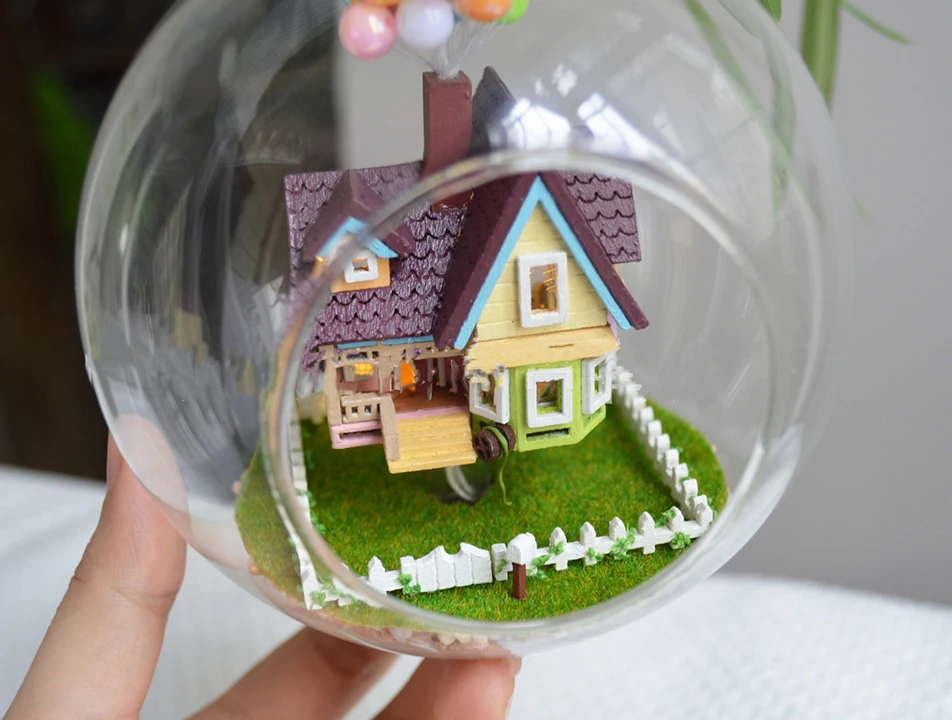 Милая комната Diy дом подарок на день рождения для влюбленных кукольный игрушки