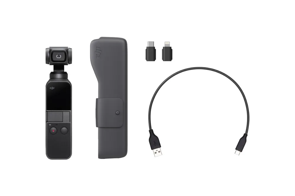 DJI Osmo карманная 3-осевая стабилизированная портативная камера 4K 60fps видео