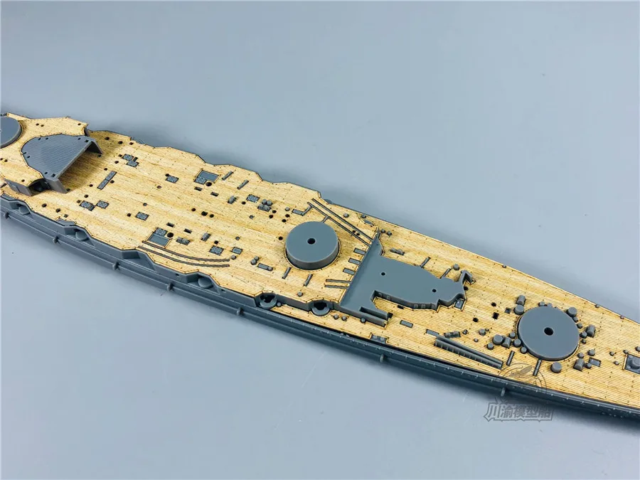 Деревянная колода в масштабе 1/700 для FUJIMI 420219 IJN Kirishima модель броненосца Kits