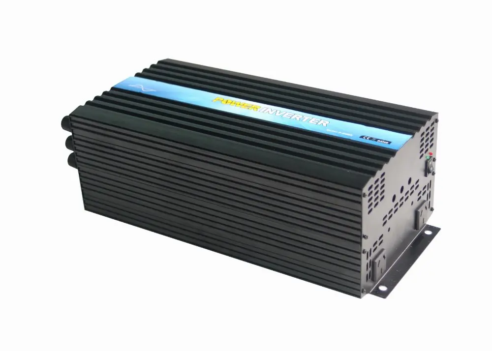 CE & RoHS утвержден DC AC 12V 24V 48V до 220V 230V Чистая синусоида Инвертор 4000W с пультом