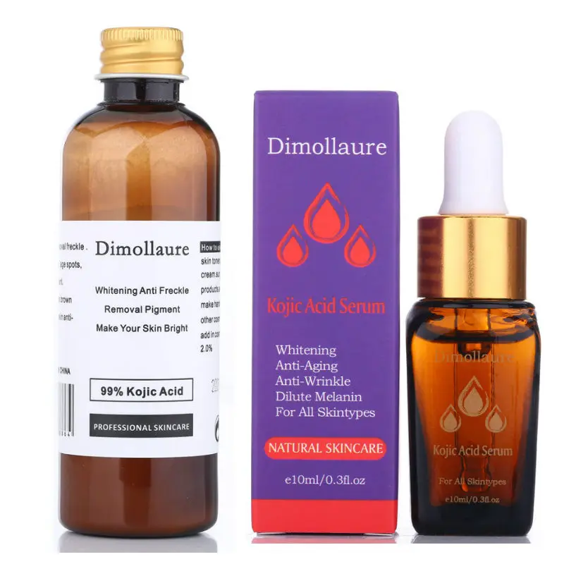 Dimollaure 30 г чистое коксовое кислотное отбеливание крем + Сыворотка от морщин