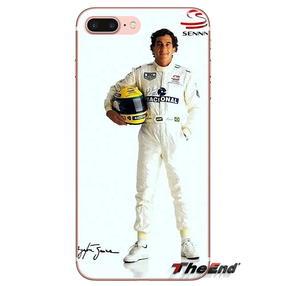 Для Xiao mi 4 5 5s 6 A1 A2 5X6X8 9 Lite SE Pro Max Mix 2 3 S TPU прозрачный чехол для кожи Ayrton Senna гоночный