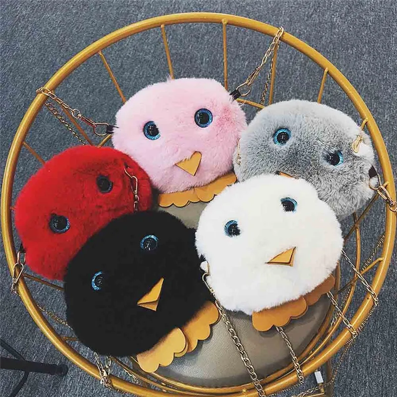 Children Plush backpack Fashion Chicken Cartoon Messenger sac a dos enfant kawaii girls student plush Gift E1 | Игрушки и хобби