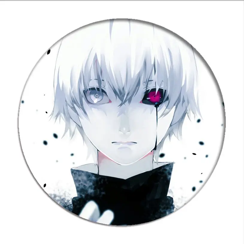 Одежда с надписью Tokyo Ghoul для косплея канеки кэна значок Sui ишида Touka Kirishima брошь