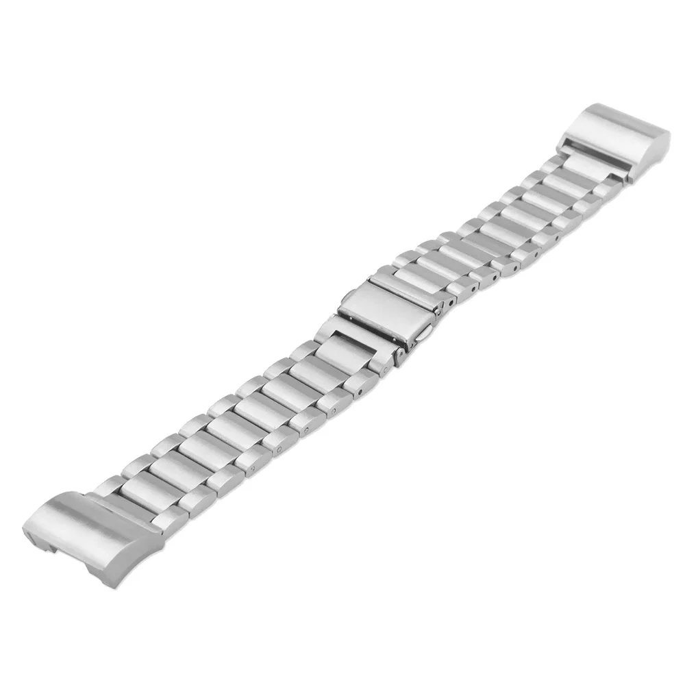 Yuedaer металлический ремешок для Fitbit Charge 3 ремешок для Fitbit Charge 3 сменный ремешок для смарт-часов Рогатка Пряжка твердый металлический ремень