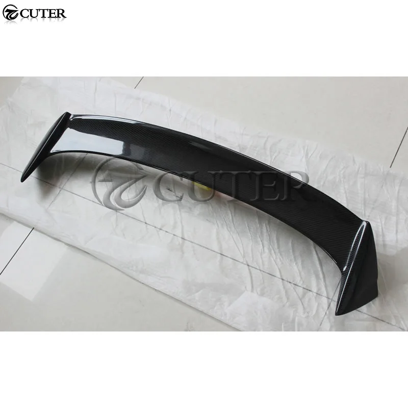 Задний спойлер из углеродного волокна для Volkswagen Scirocco standard bumper/R top wings 09 15|Спойлеры