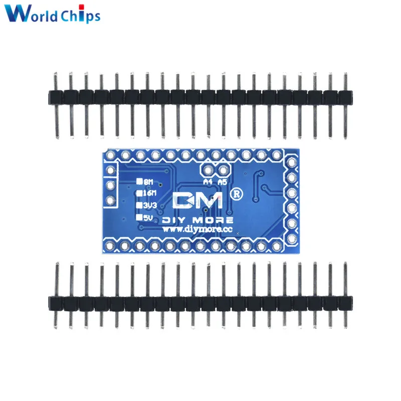 Модуль Pro Mini Atmega328 Atmega328P 3 В 5 8 МГц 16 м для Arduino совместимая нано последовательная
