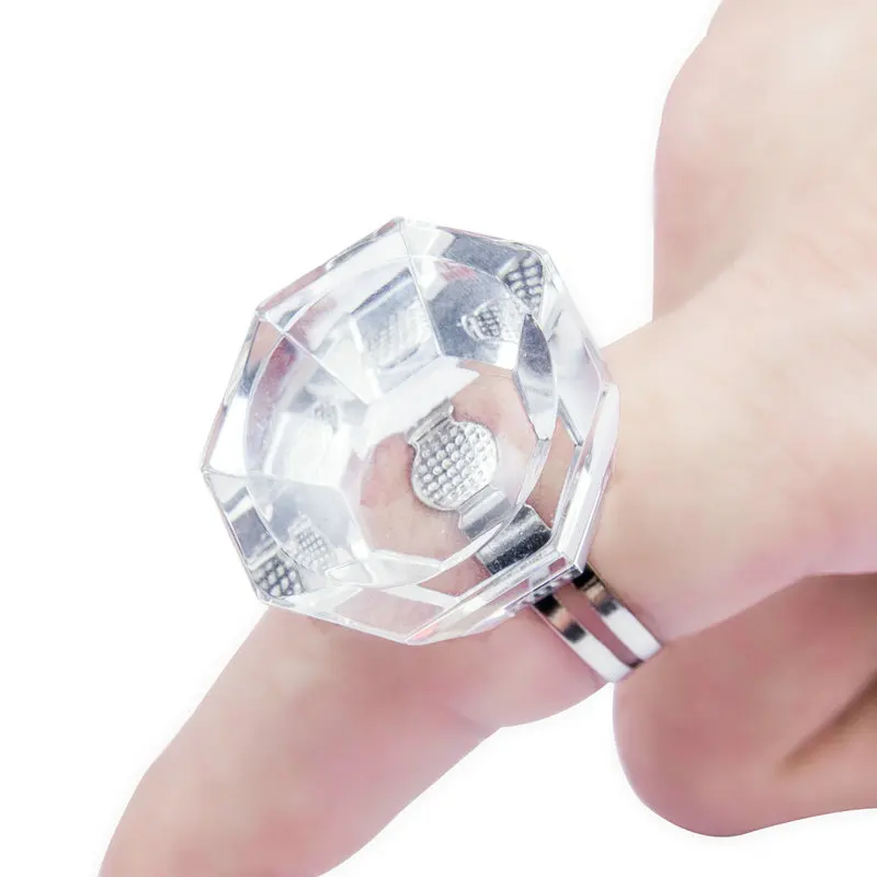 1 шт. кольцо для клея накладных ресниц Хрустальная чашка наращивания лоток