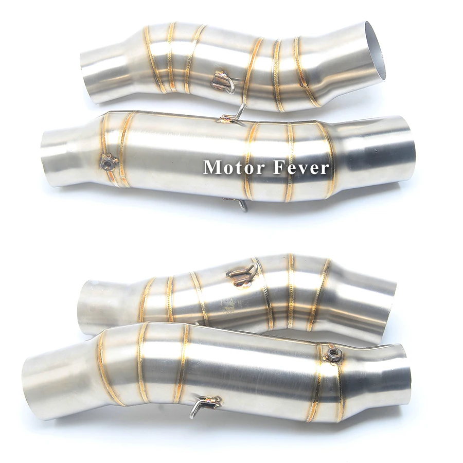 Средняя выхлопная труба для мотоцикла скользящая стальная Соединительная Kawasaki