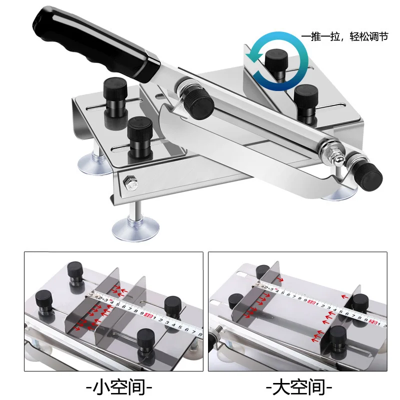 Ручной слайсер для говядины коммерческий бытовой мяса мясорубки|Мясорубки