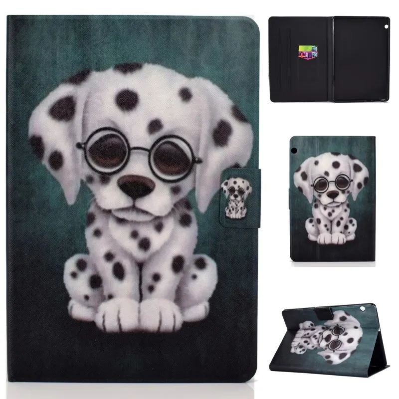 dog case Чехол для samsung Galaxy Tab S5e 10,5 SM-T720 SM-T725 T720 T725 принципиально, сшитая встык, из натуральной кожи животных противоударный чехол для samsung Tab S5e - Цвет: dog case