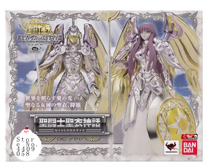 Оригинальная фигурка богини Святой ткани Bandai edition форма Афины Сен Сейя