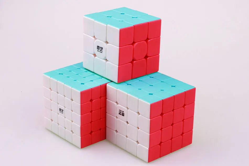 QIYI 2x2x2 3x3x3 4x4x4 5x5x5 волшебный кубик-головоломка Профессиональный скоростной кубик без наклеек QiYi Cubo Magico развивающая игрушка для детей