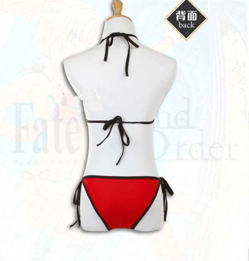 Fate/Apocrypha FGO Косплей Мордред красный саблей костюм для косплея купальники бикини