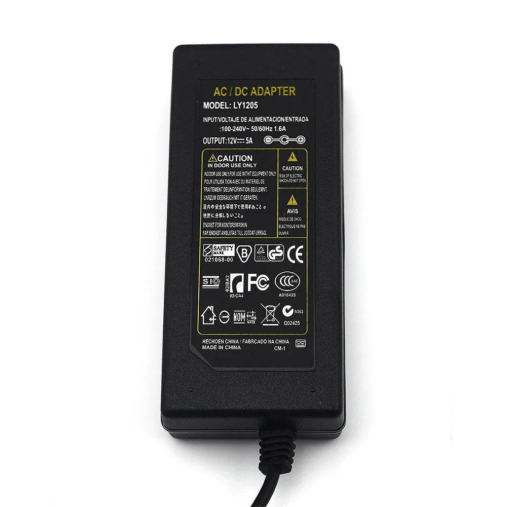 Адаптер питания для светодиодных лент трансформатор напряжения постоянного