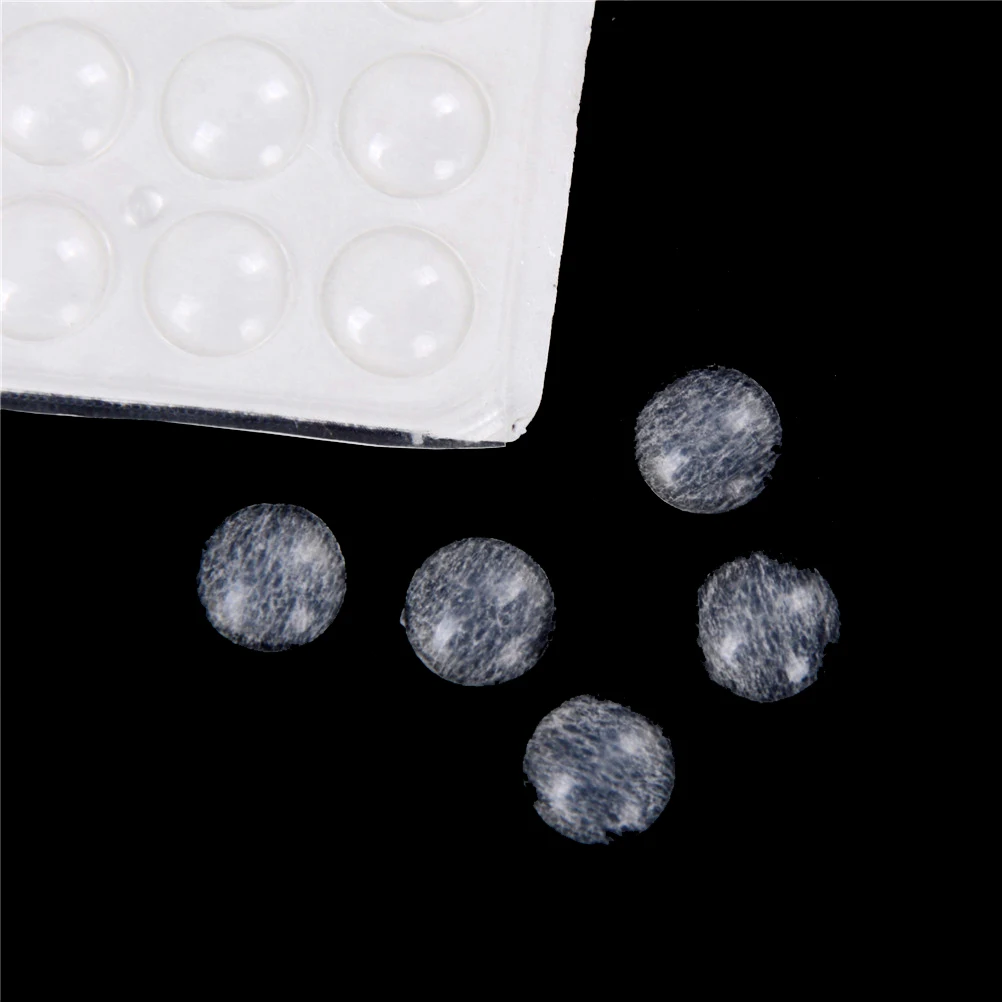 

100pcs/lot Silicone Self Adhesive Rubber Feet Pad Transparent Bumpers Door Buffer Pad Self-adhesive Feet Pads High Quality