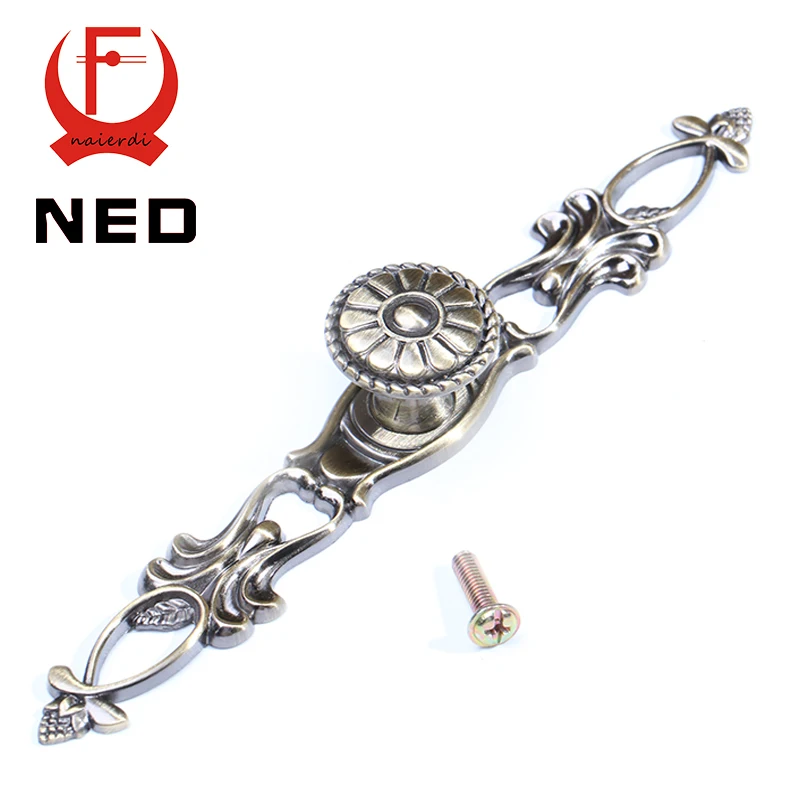 НЕД 155 ММ Ретро Бронзовые Ручки Кухня Двери Шкафа Сплава Цинка Кабинета