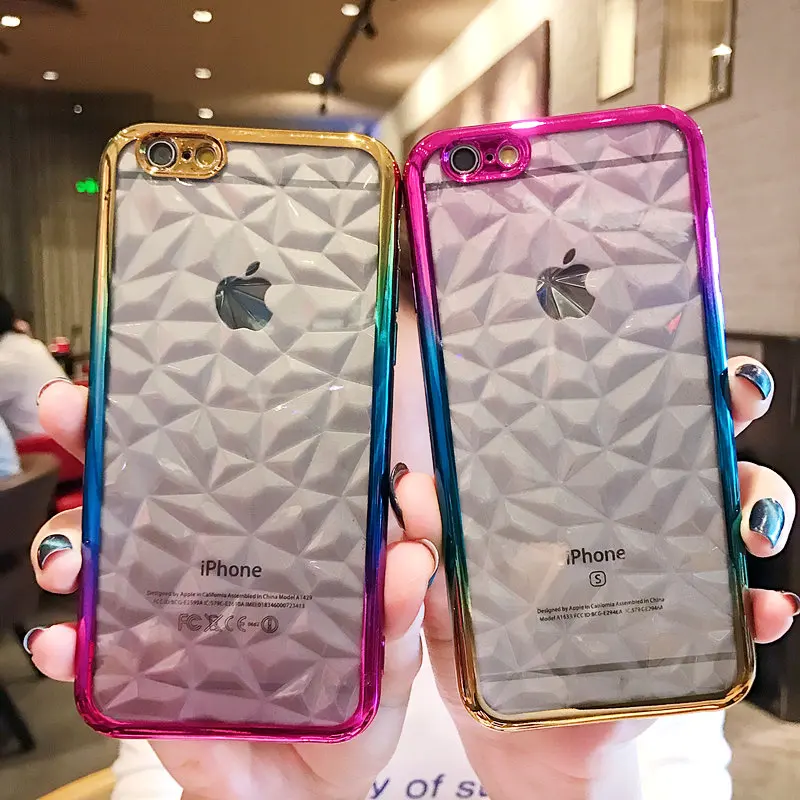 Для iPhone XS Max Xr 7 8 Plus 6s чехол Роскошный силиконовый мягкий для задней панели