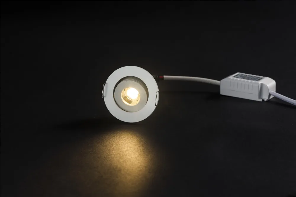 (Упаковка из 10) DC12V 3W Bridgelux светодиодный белые круглсветодиодный ные лампы под