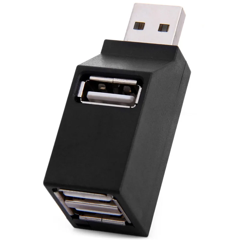 

CY Black Color Vertical Type USB 2.0 3 Ports Hub Bus Power for Laptop Notebook PC & Mouse & Flash Disk