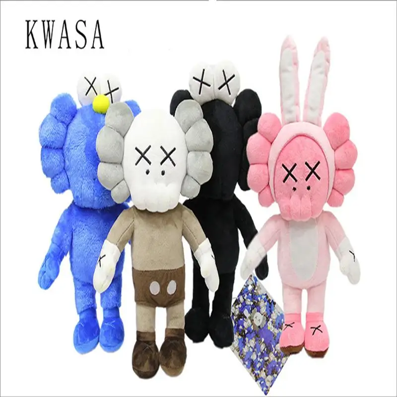 KAWS плюшевая игрушка кукла Улица Сезам BFF OriginalFake модель мягкая для детей подарок