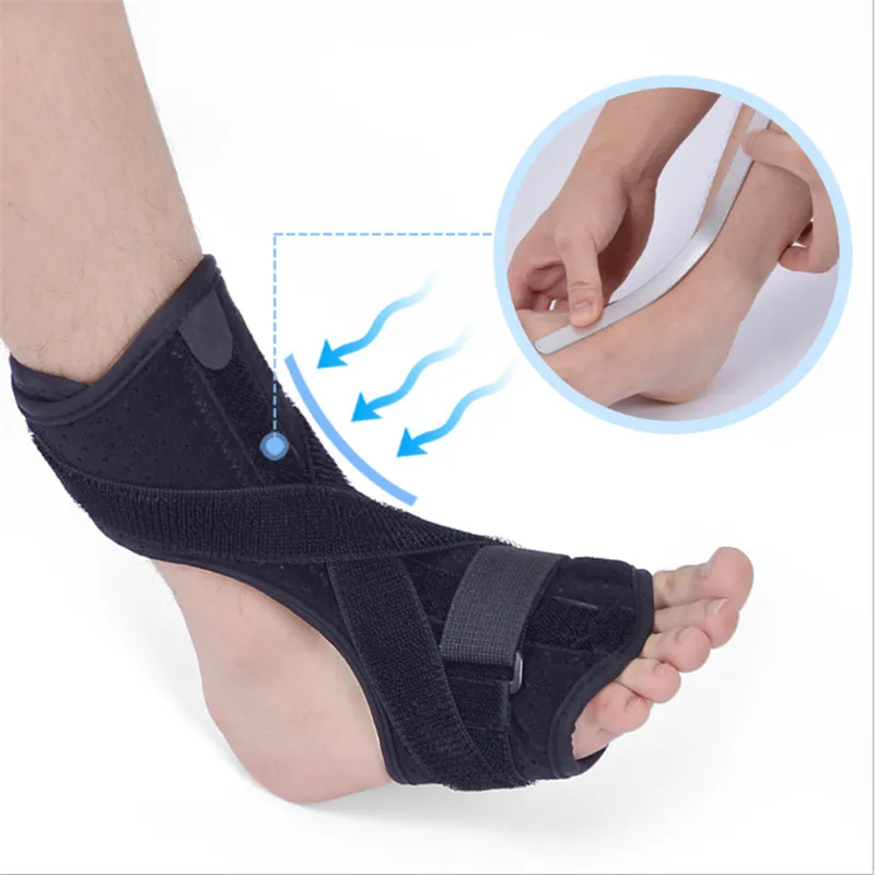 Падение подножка подошвенный Fasciitis Ночная Капа спинной плантатор лодыжки Поддержка ног