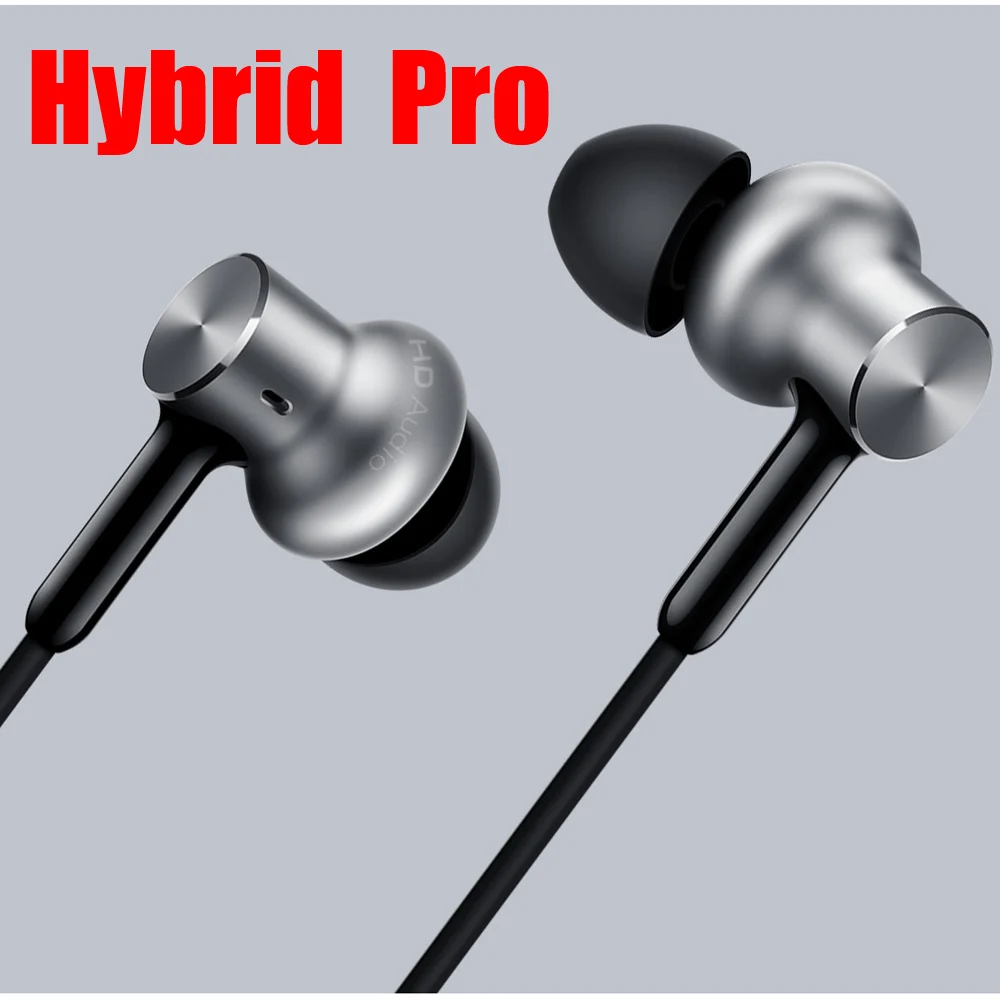 Xiao mi Hybrid/Pro HD наушники-вкладыши HiFi наушники mi Piston 4 с mi c Circle Iron mi xed для телефона и MP3 - Цвет: Hybrid Pro