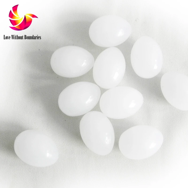 Dove привел искусственные яйца пластиковые принадлежности для голубей однотонные