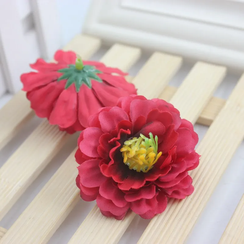 10 шт. в упаковке Искусственный Розовый Шелковый цветок искусственный для свадьбы