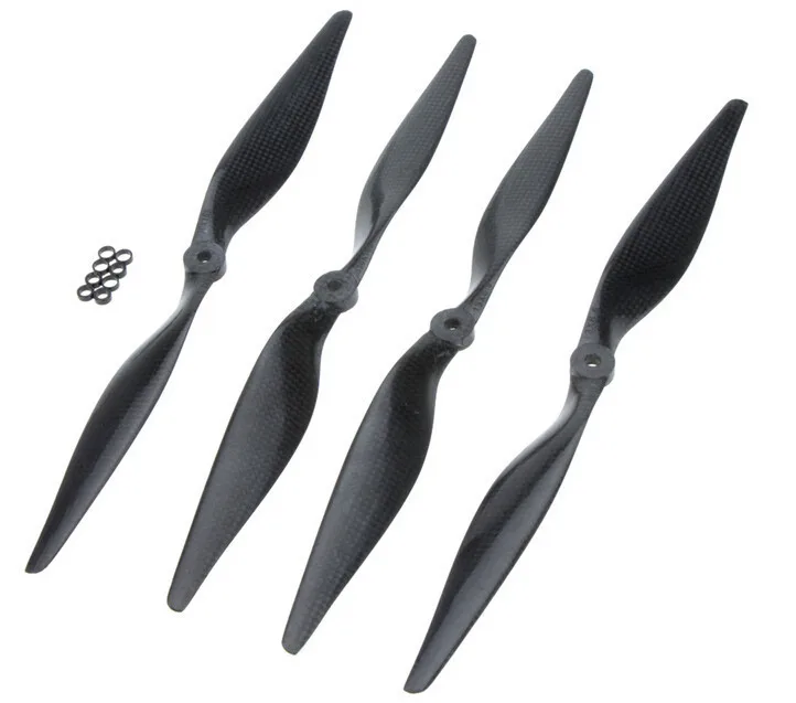 4 шт./лот 1365 13X6.5 пропеллеры из углеродного волокна CW/CCW Для FY680 690 RC FPV