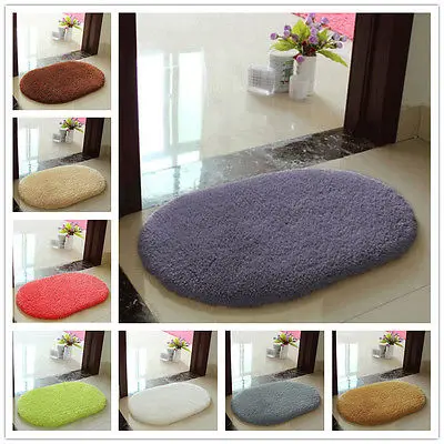 8 цветов нескользящий коврик для ванной мягкий напольный из пены с эффектом