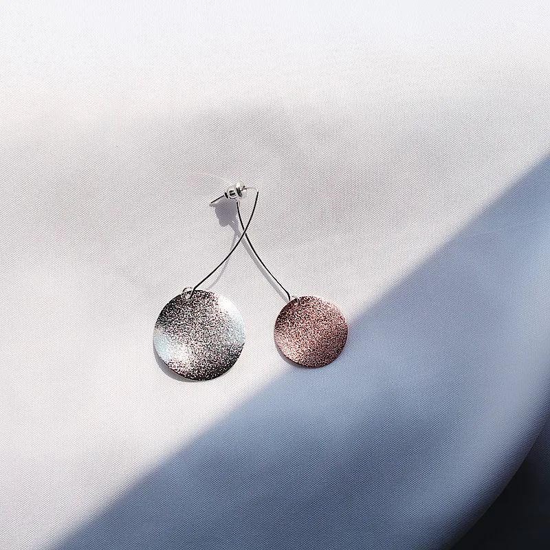 

12 Pairs/Lot Long Drop Dangle Earrings For Women Statement Tassel Big Eardrop Colorful Wafer Earring Fashion Jewelry Accessory