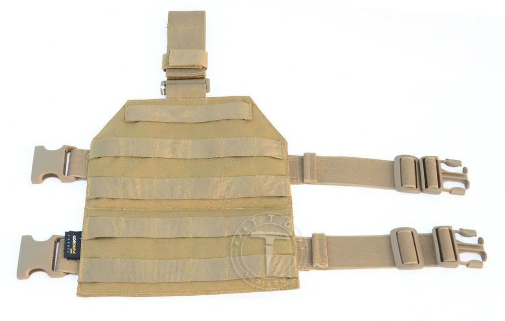 MOLLE тактическая платформа для пейнтбола Airsoft кобура для пистолета платформа с быстроразъемной пряжкой - Цвет: TAN
