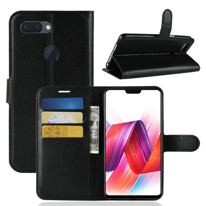 Чехол книжка OPPO F9 Pro F7 в стиле ретро кожаный чехол кошелек Oppo Find X R15 Etui Realme 2 A3S C2 3 Lite