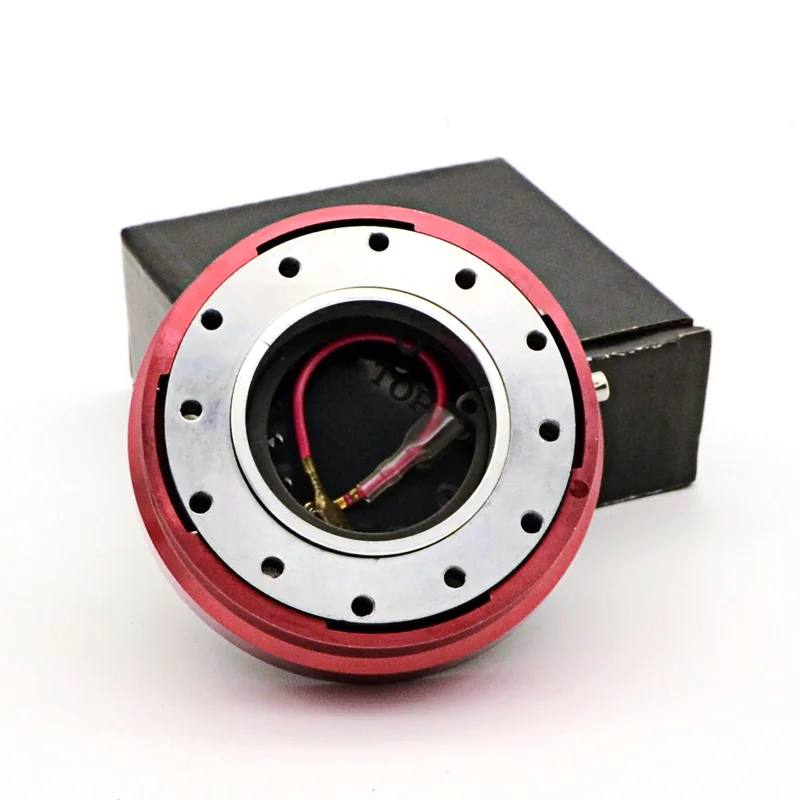 Тонкая версия 6 отверстий рулевое колесо быстроразъемный концентратор адаптер