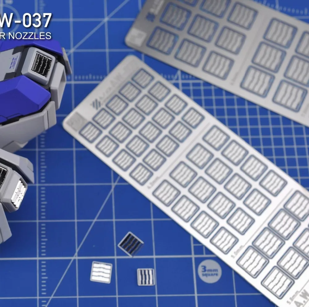 Запчасти для гравировальных машин Gundam модернизированные сопла THRUSTER AW037 AW038