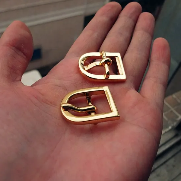 DIY Кожа ремесло аппаратные пряжки ремня 6011744G 15 используется для сумки GP