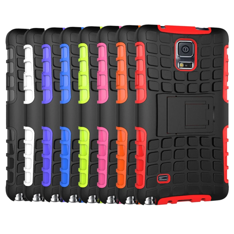 

500 шт., Бесплатная доставка DHL, лучшее качество, ТПУ + пластик, чехол-подставка, чехлы для телефонов, броня, робот, чехол-подставка для Samsung Galaxy ...