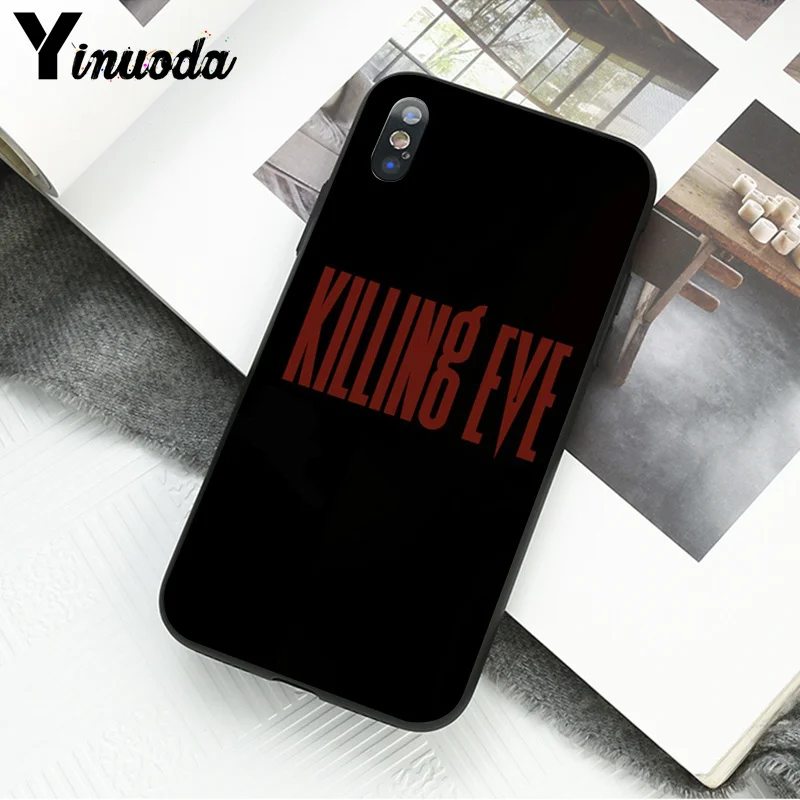 1 Yinuoda Killing Eve TPU Мягкий силиконовый чехол для телефона, чехол для Apple iPhone 8 7 6 6S Plus X XS MAX 5 5S SE XR мобильных телефонов - Цвет: 1