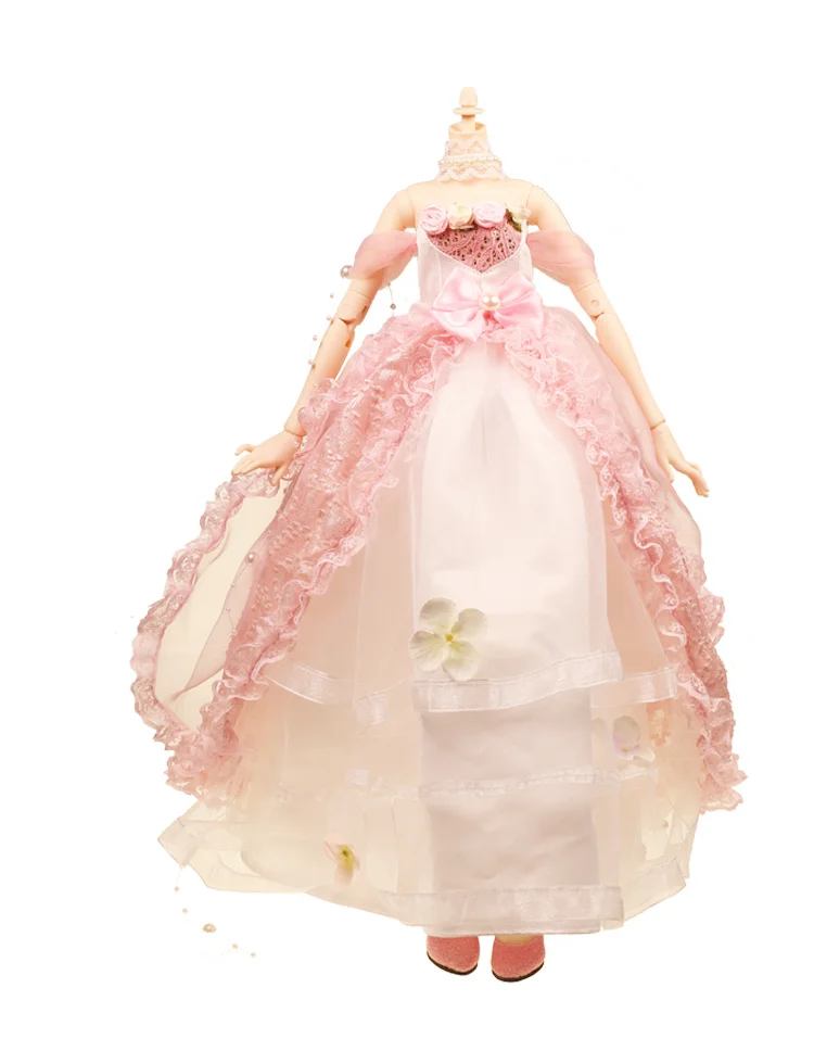 only clothes 1/4 BJD маскарадное платье для куклы высотой 45 см - Цвет: only clothes