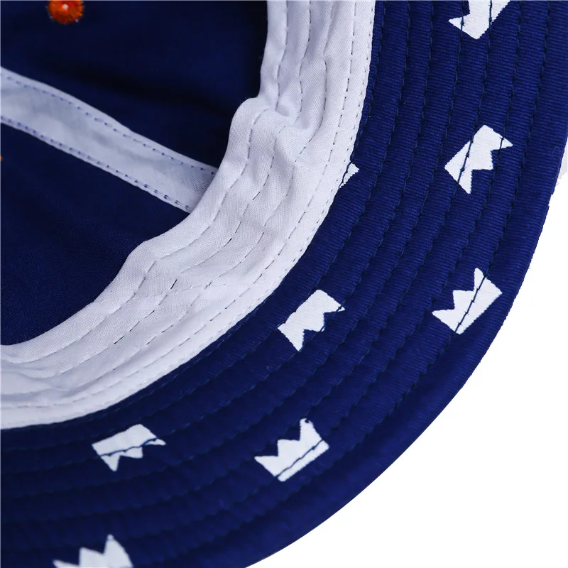 Ковбойская Детская шляпа для мальчиков с принтом короны Панама малышей летние