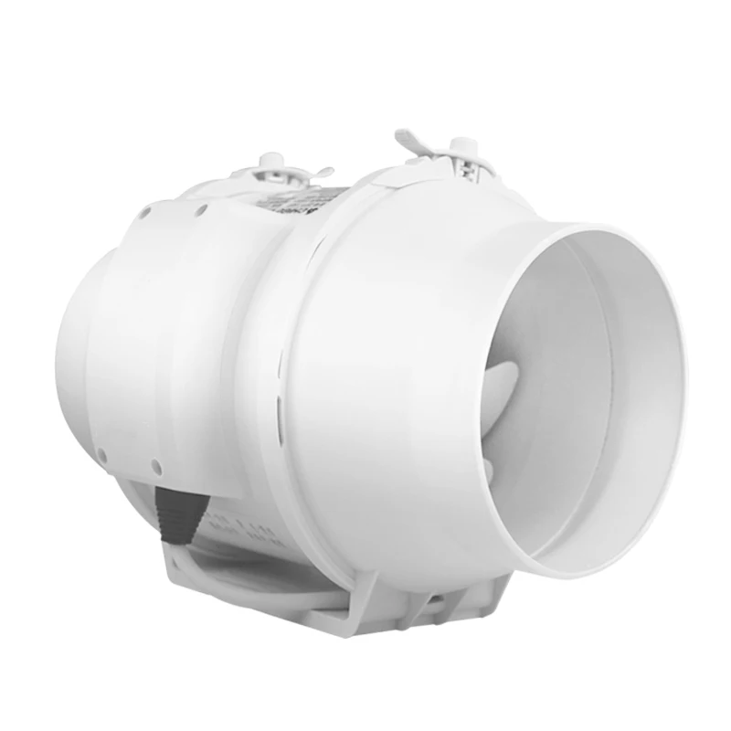 Вентилятор для труб с встроенным воздуховодом диаметром 5 дюймов углеродный