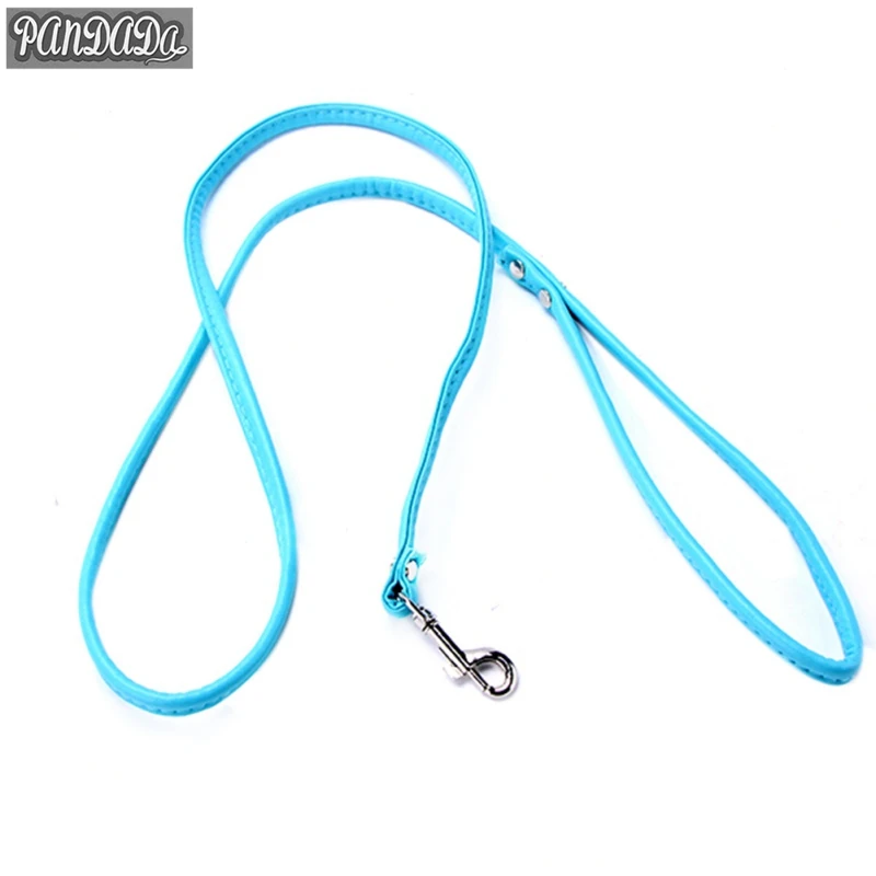 panDaDa Dog Leash Leather Glisson Loop Collar For Dogs Beetle Training Belt Pet Leashes|pet dog leash|dog leashtraction rope |