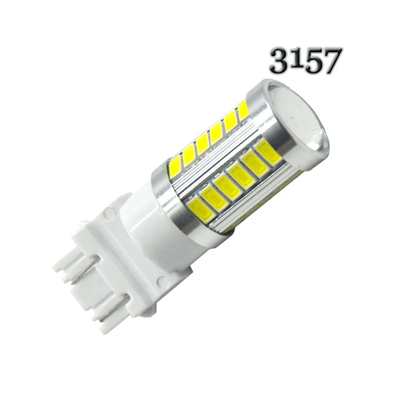 Стробоскоп T25 3156 3157 высокой мощности 33 SMD 5630 5730 светодиодный мигание лампы белого