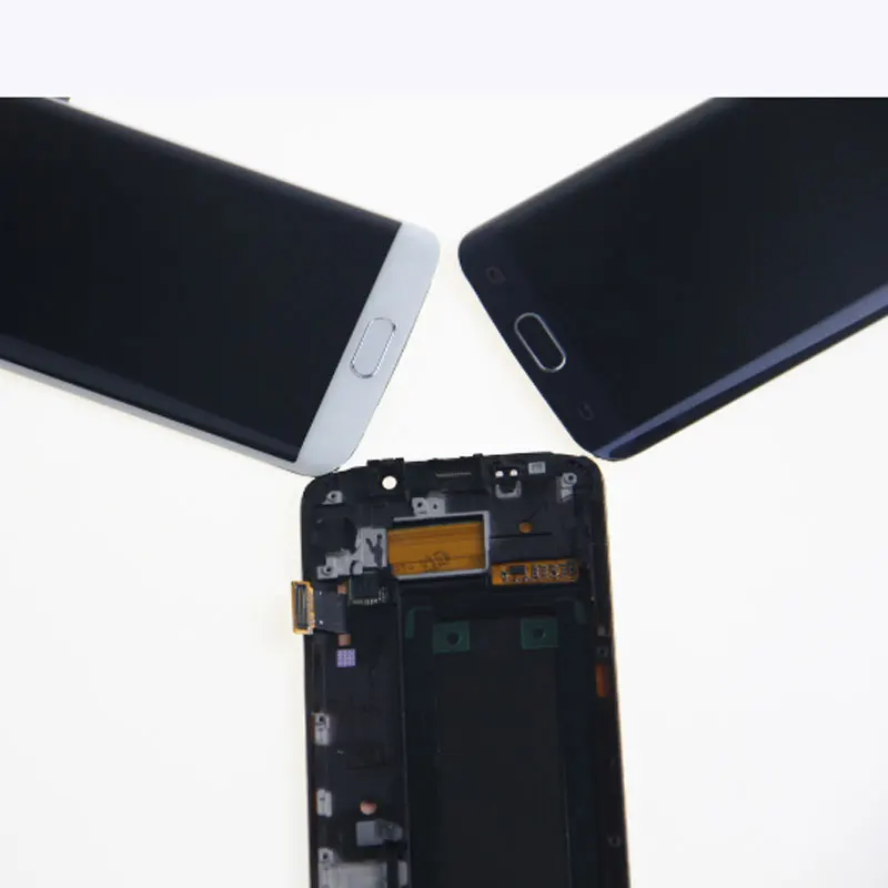 Для Samsung Galaxy S6 Edge LCD G925 G925F дисплей сенсорный экран дигитайзер компонент 5 1 дюймов с