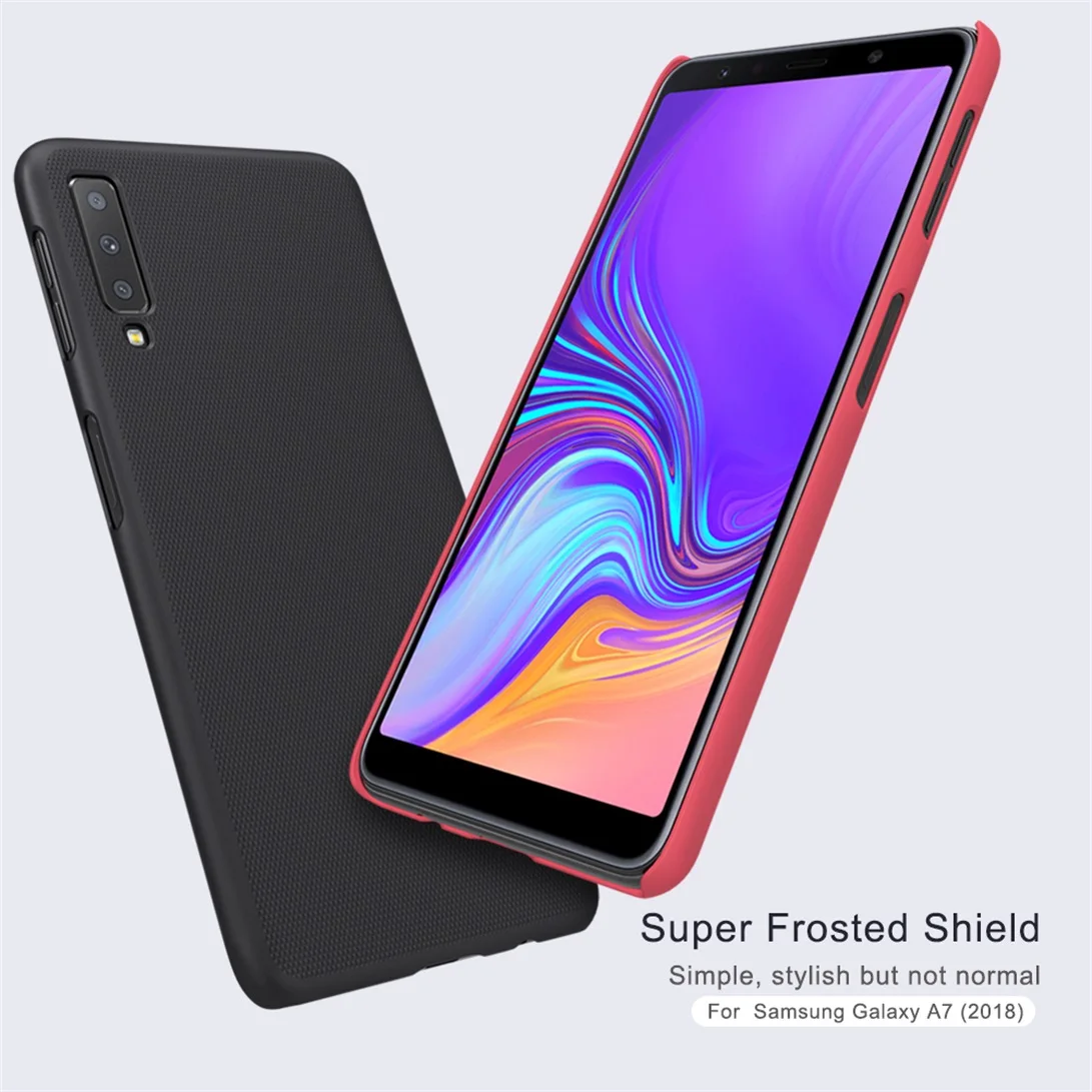Для samsung Galaxy A7 чехол Nillkin Высокое качество супер матовый защитный Жесткий PC защитный чехол для samsung A7 задняя крышка
