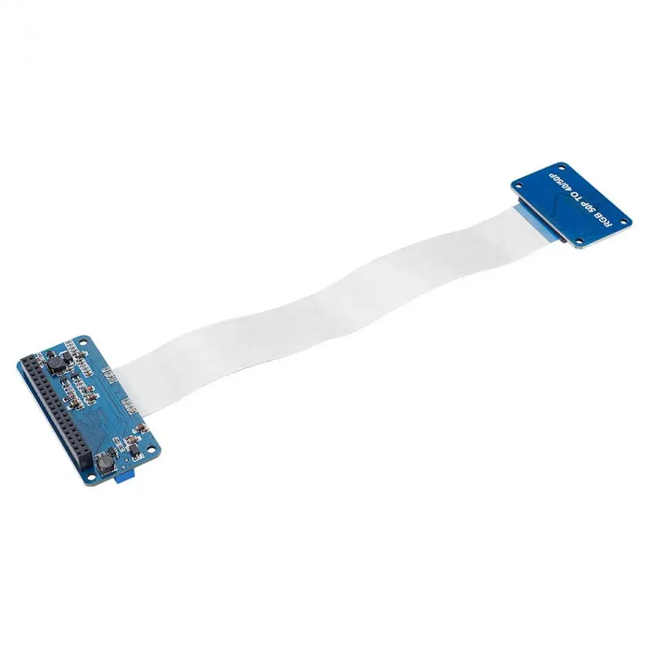 RGB ЖК-плата драйвера комплект dpi драйвер 50Pin до 40Pin плата адаптера для Raspberry Pi и Raspbian OS хорошее качество