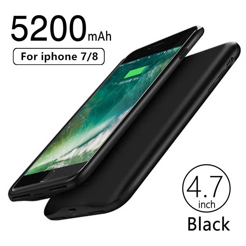 for iphone 7 Новейший Внешний чехол Gagaking для iphone X, XS, XSmax, XR, портативное зарядное устройство, чехол для apple X 6000 мАч, Ультратонкий внешний аккумулятор - Цвет: for iphone 7