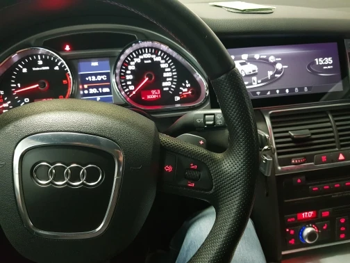 Оптовая продажа Android 6 0 10 25 &quotАвтомобильный мультимедиа для Audi Q7 Автомобильный dvd