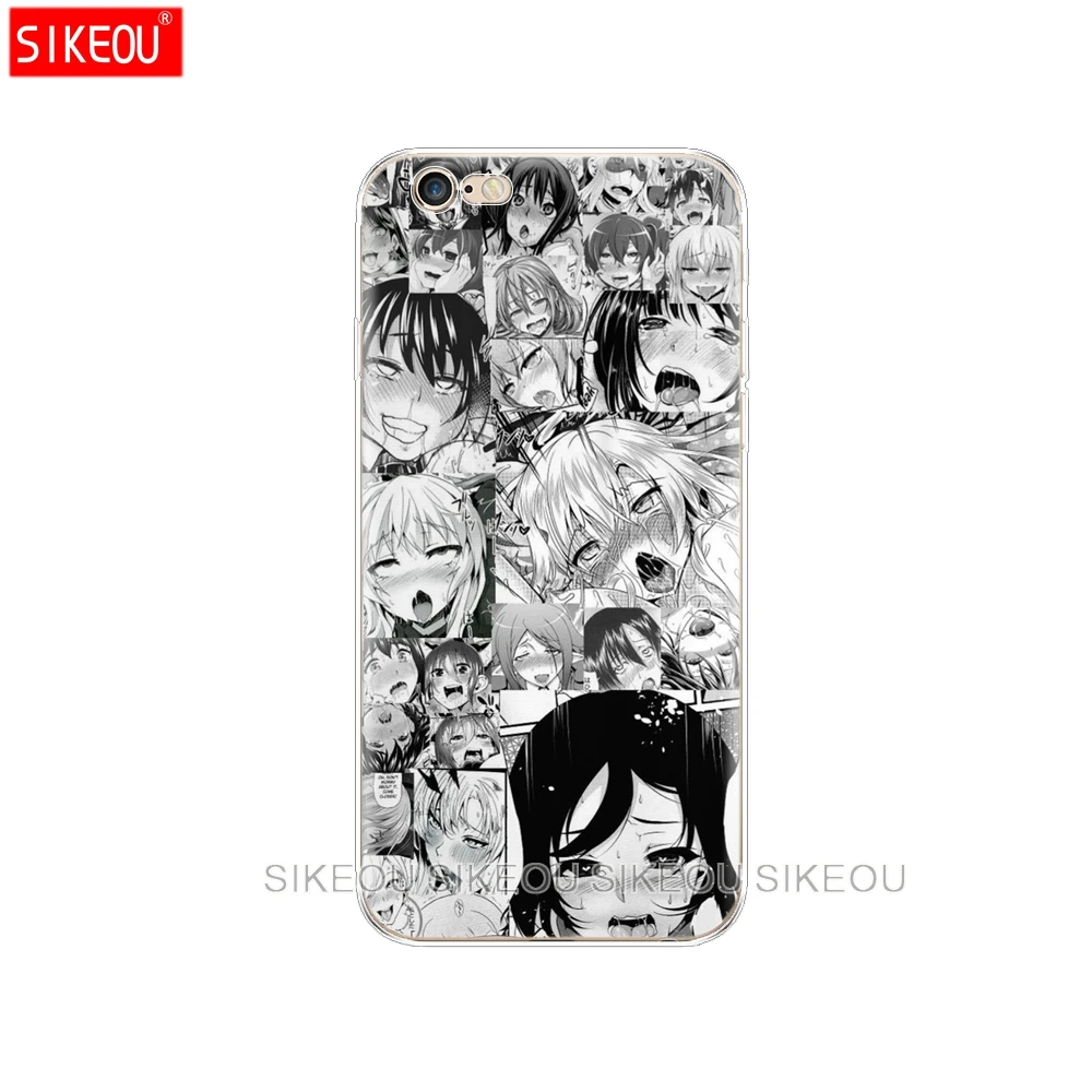 Силиконовый чехол для телефона Iphone 6X8 7 6s 5 5s SE 2020 Plus 10 XR XS 11 Pro Max с японской девушкой